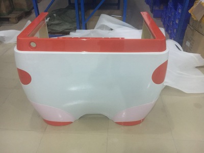 ABS、PP、PC、HIPS、PMMA大型厚片吸塑成型美容臺車醫(yī)用機箱加工 