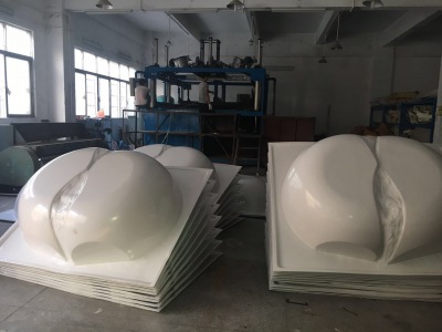 ABS、PP、PC、HIPS、PMMA大型厚片吸塑成型美容臺(tái)車(chē)醫(yī)用機(jī)箱加工 